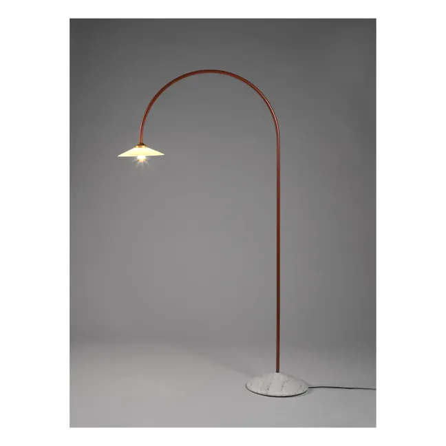 Lampadaire simple Standing lamp N°2 - Muller Van Severen | Rouge Oxyde