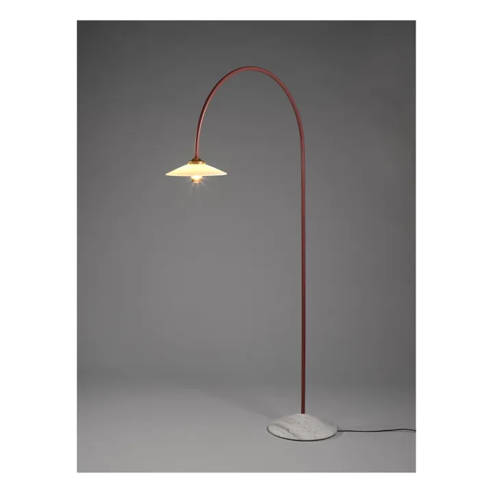 Lampadaire simple Standing lamp N°2 - Muller Van Severen | Rouge Oxyde- Image produit n°2