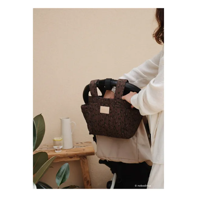 Hyde Park Stroller Organizer Bag | Leopard