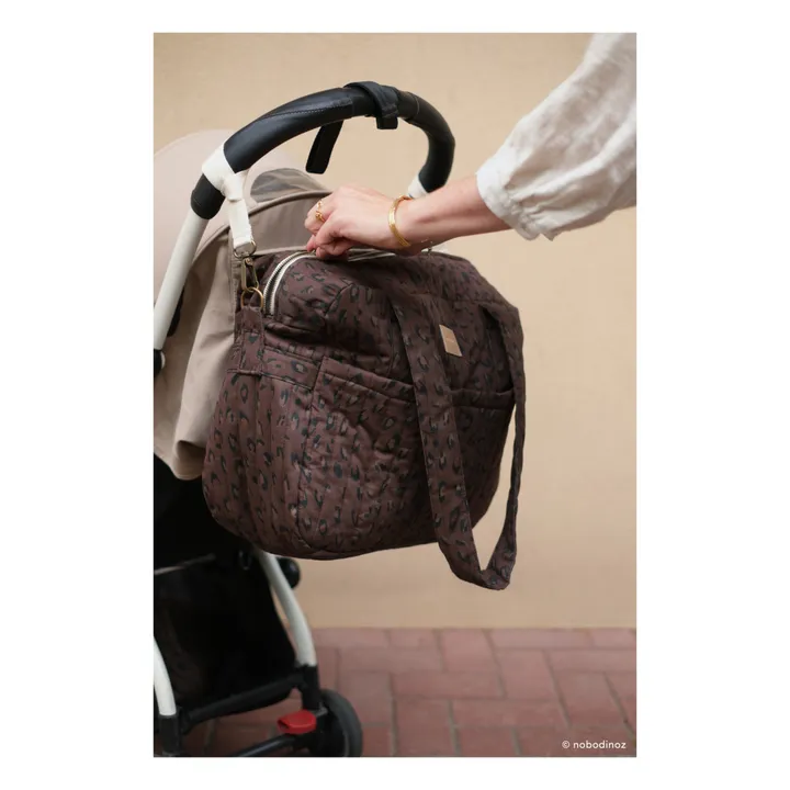 Bolso cambiador Hyde Park | Leopardo- Imagen del producto n°2