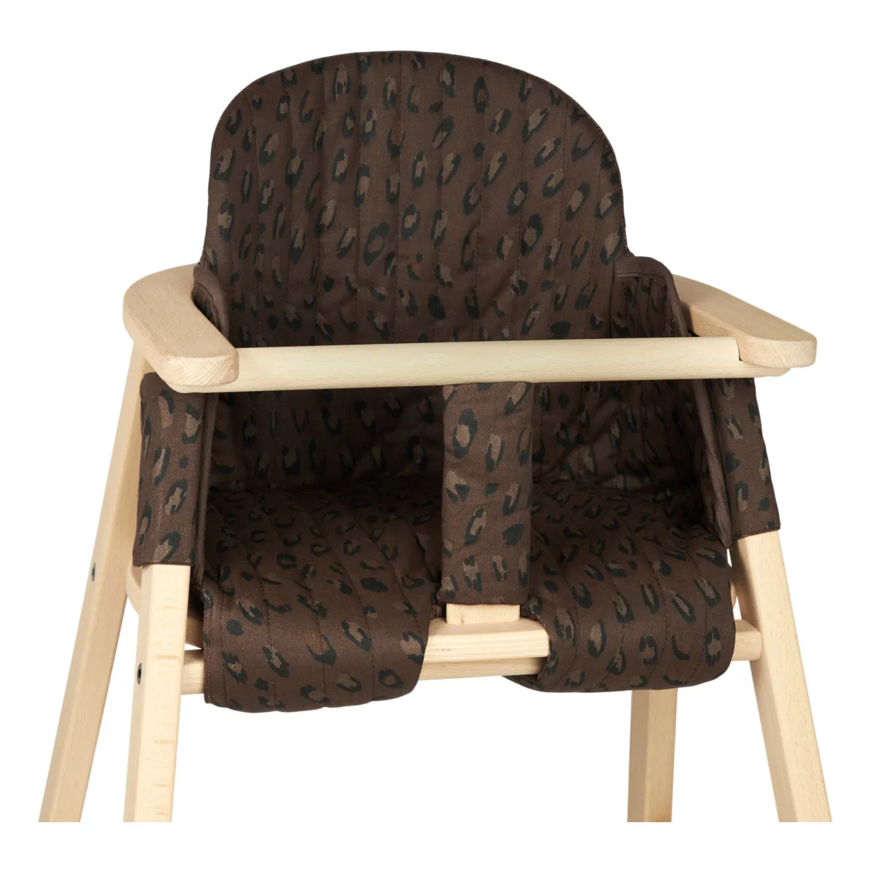 Nobodinoz Leopard Growing Green Highchair Seat
