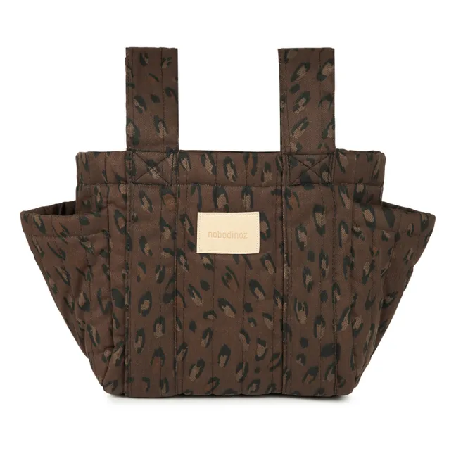 Hyde Park Stroller Organizer Bag | Leopard