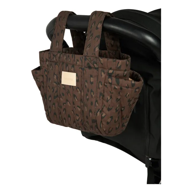 Hyde Park Stroller Organizer Bag | Leopard