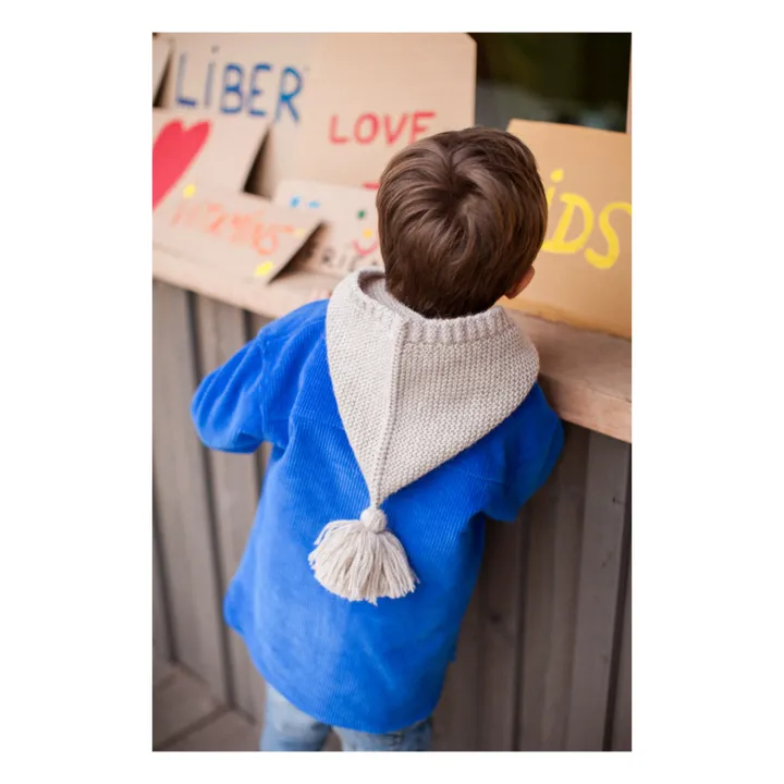 Gorrito de alpaca bebé Lutin | Beige- Imagen del producto n°4