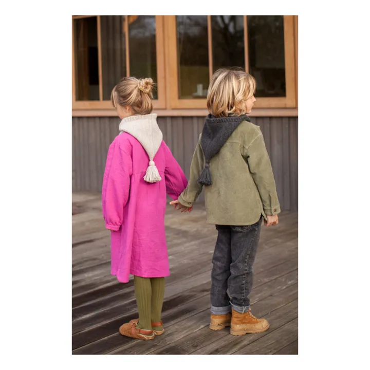 Gorrito de alpaca bebé Lutin | Beige- Imagen del producto n°5