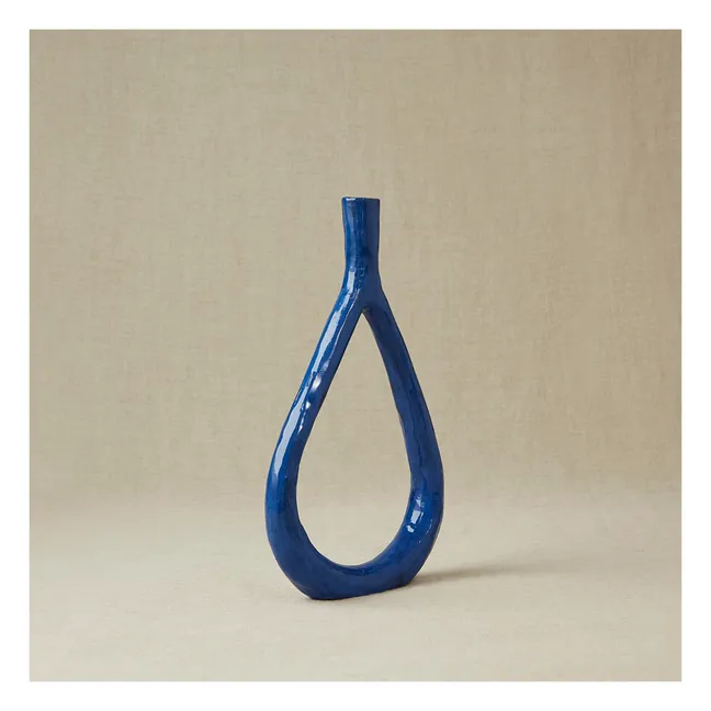 Candeliere in terracotta | Blu