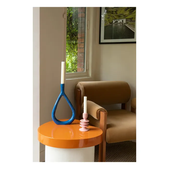 Candeliere in terracotta | Blu