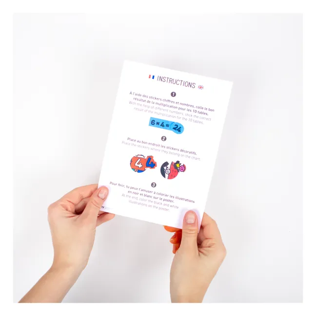 OMY school poster - Multiplications
