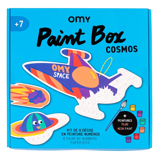 Paint box - Cosmos | Bleu
