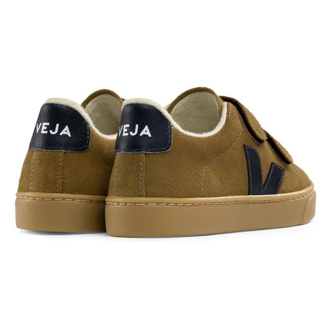 Sneakers Esplar Scratch in pelle scamosciata | Camel