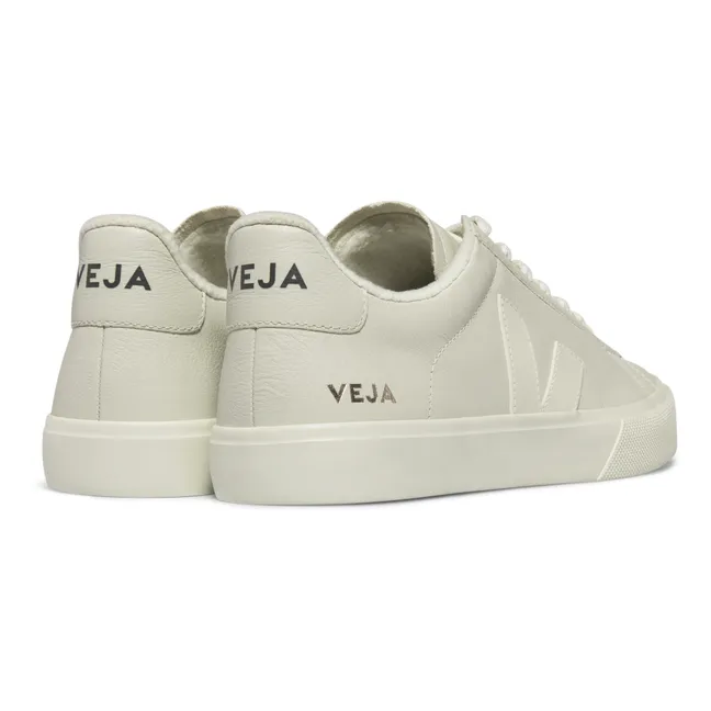 Campo Leather Sneakers | White