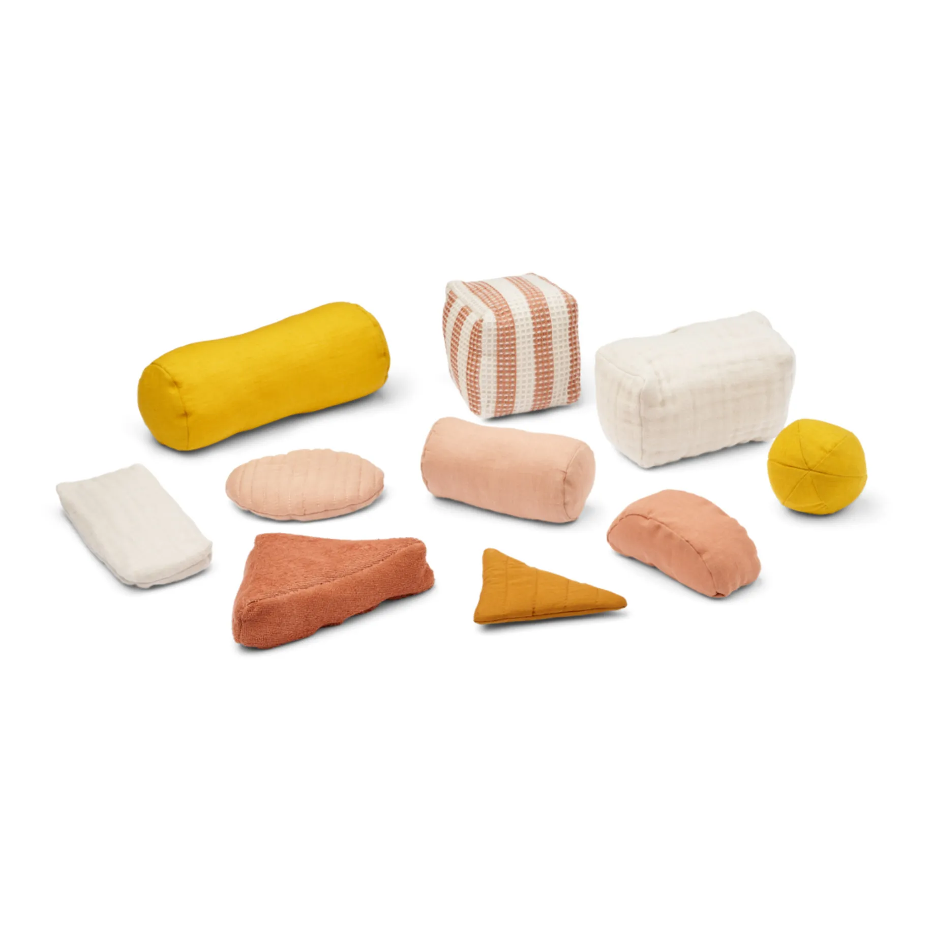 Liewood Rose Multi Mix Sensory Cubes - Set Of 10