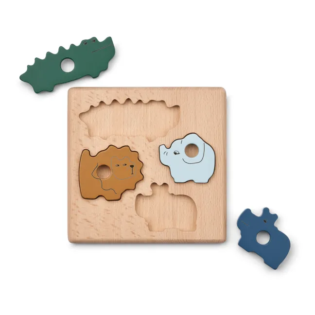 Suki Puzzle | Garden green multi mix