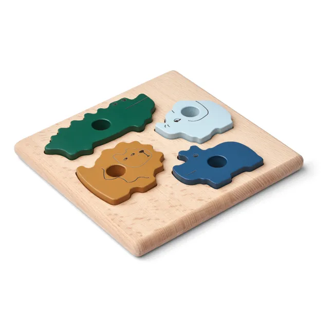 Suki Puzzle | Garden green multi mix