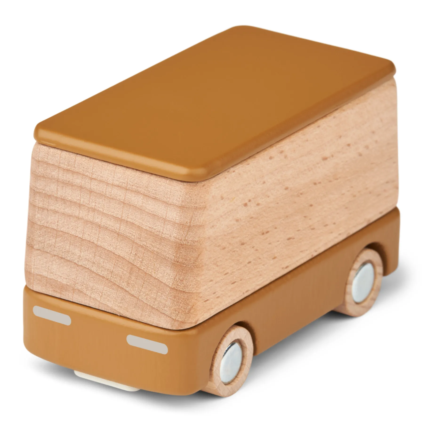Liewood Golden Caramel Wooden Bus
