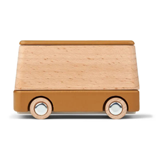 Autobus di legno | Golden caramel