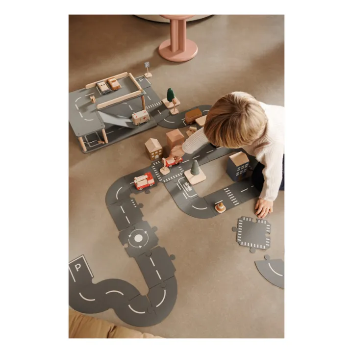 Voitures en bois - Set de 3 | Mustard mix- Image produit n°3