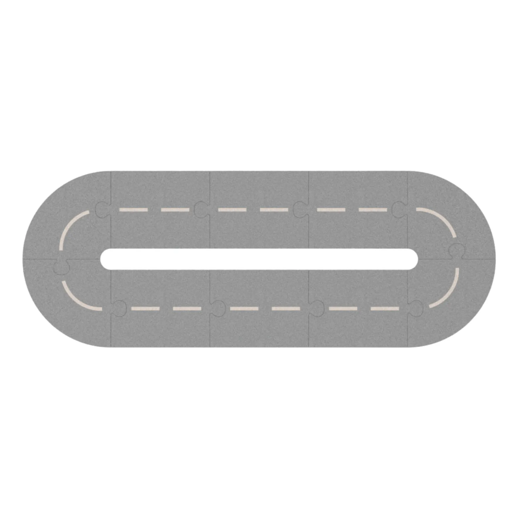 Liewood Ash Grey/Sandy Road Puzzle - Set Of 10
