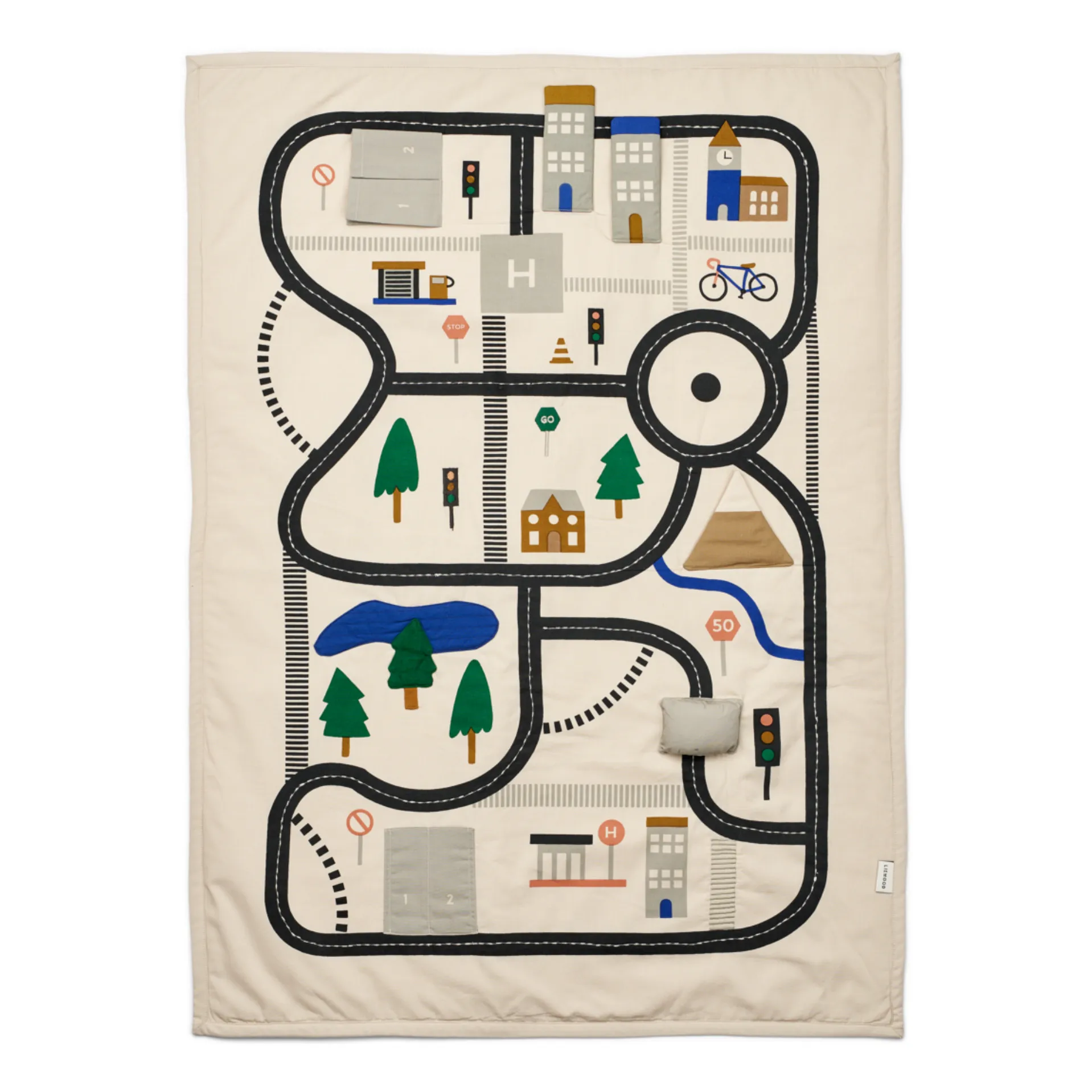 Liewood Road Map/Sandy Adonna Playmat
