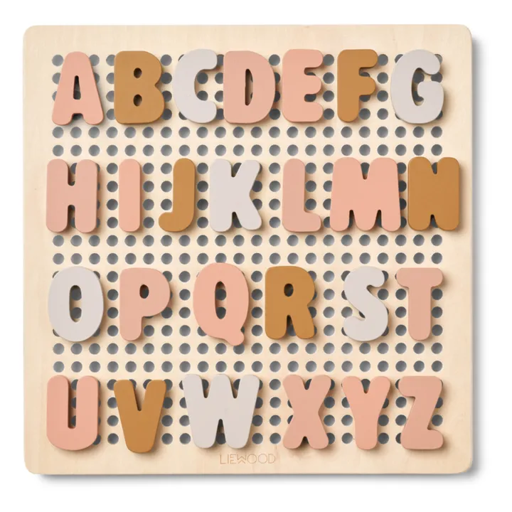 Alphabet Ainsley | Tuscany rose multi mix- Image produit n°0