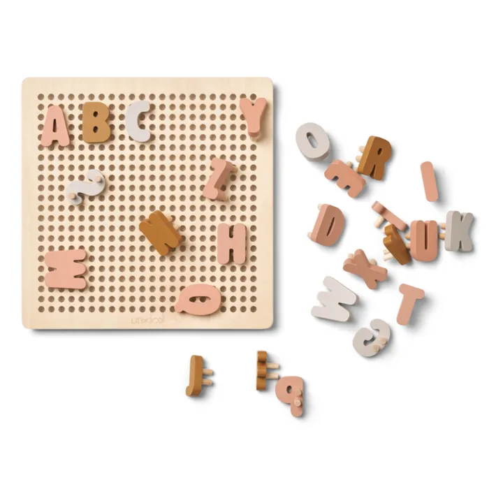 Alphabet Ainsley | Tuscany rose multi mix- Image produit n°3