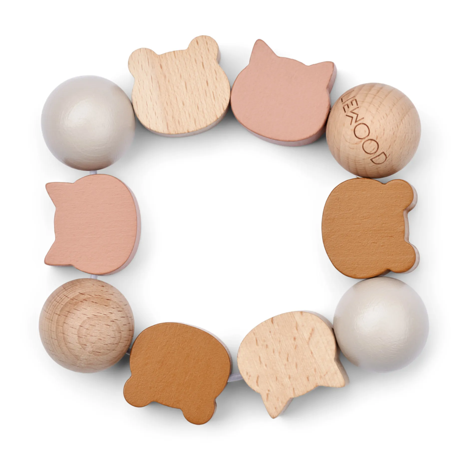 Liewood Tuscany Rose Multi Mix Allie Teething Ring