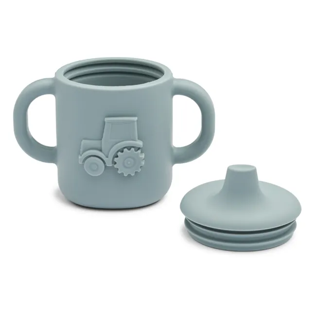Amelio Silicone Learning Cup | Blue fog