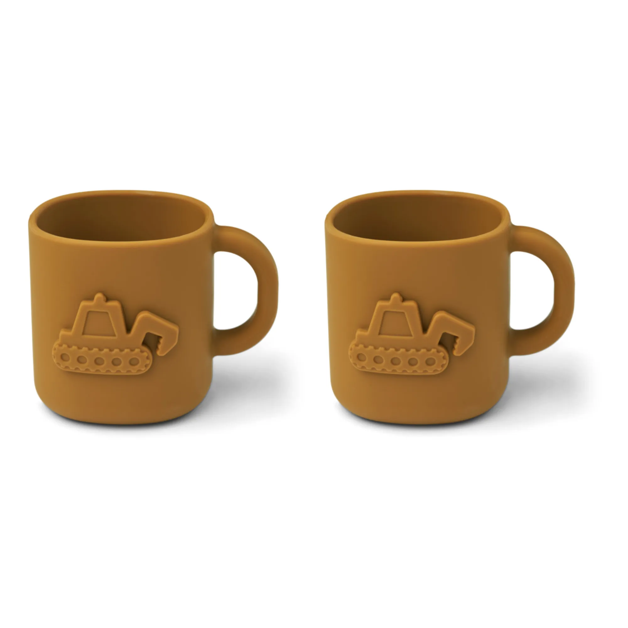 Liewood Golden Caramel Chaves Silicone Cups - Set Of 2