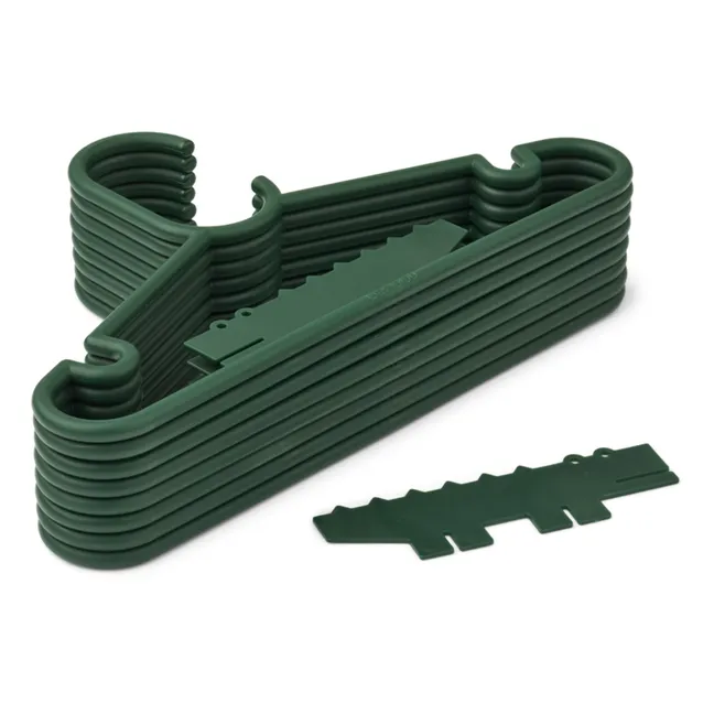 Falton Hangers - Set of 8 | Garden green