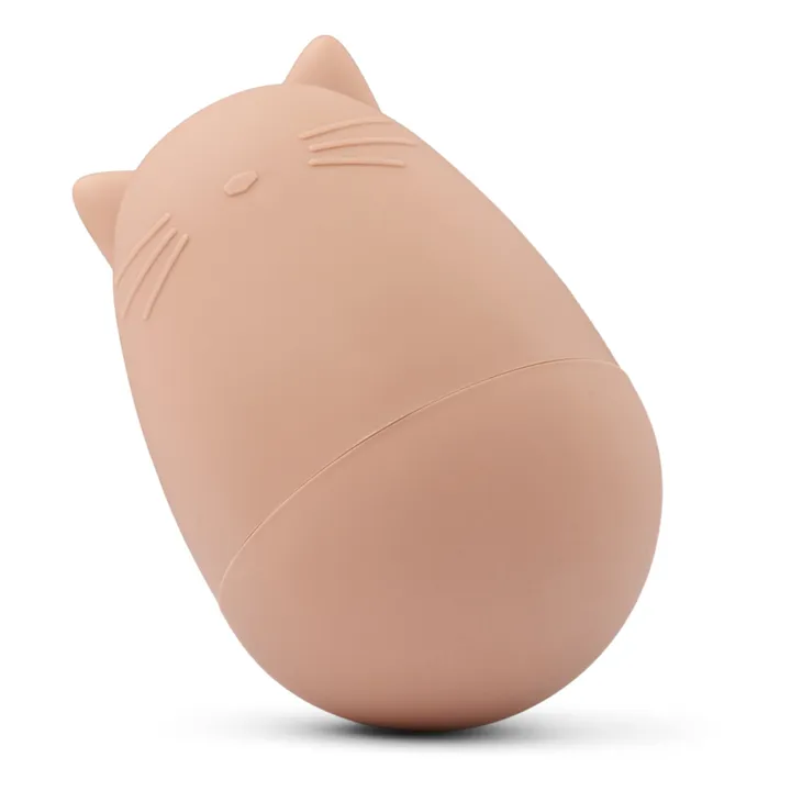 Jouet culbuto Maro en silicone  | Pale tuscany- Image produit n°1