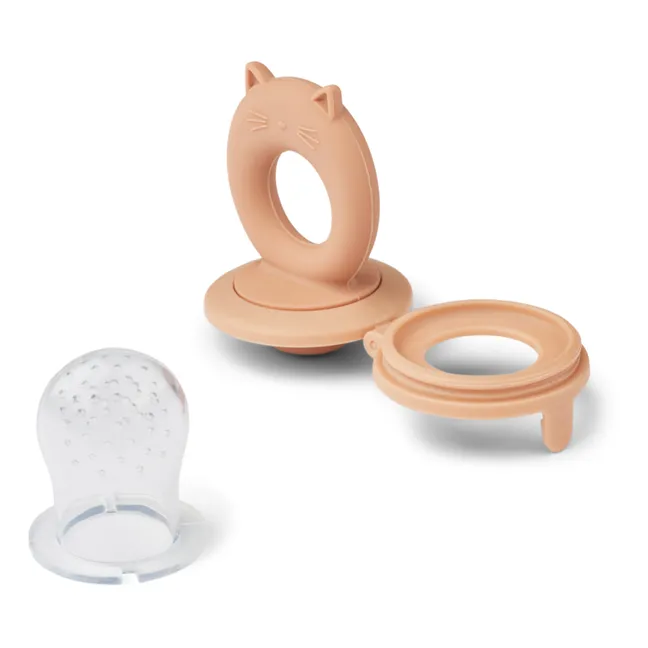 Miranda nibbling teats - Set of 2 | Tuscany rose/Apple blossom