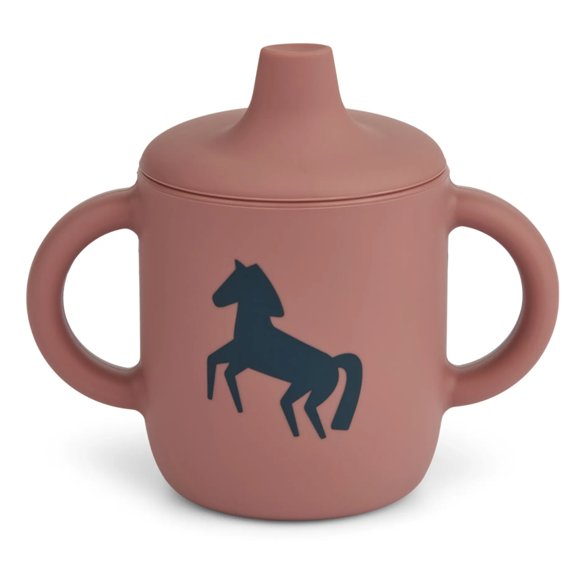 Liewood Horses/Dark Rosetta Neil Silicone Learning Cup