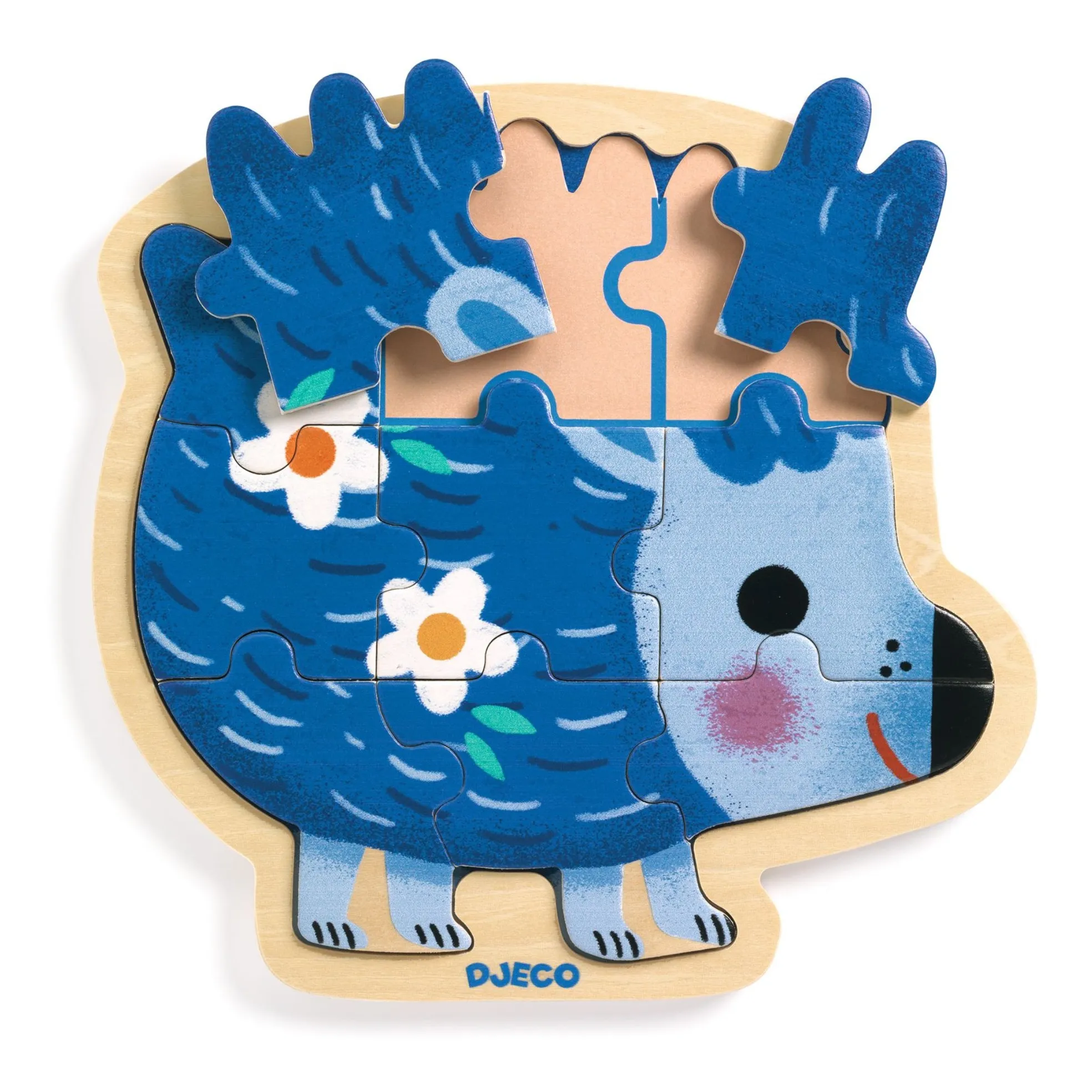 Djeco Multicoloured Kipic Puzzle