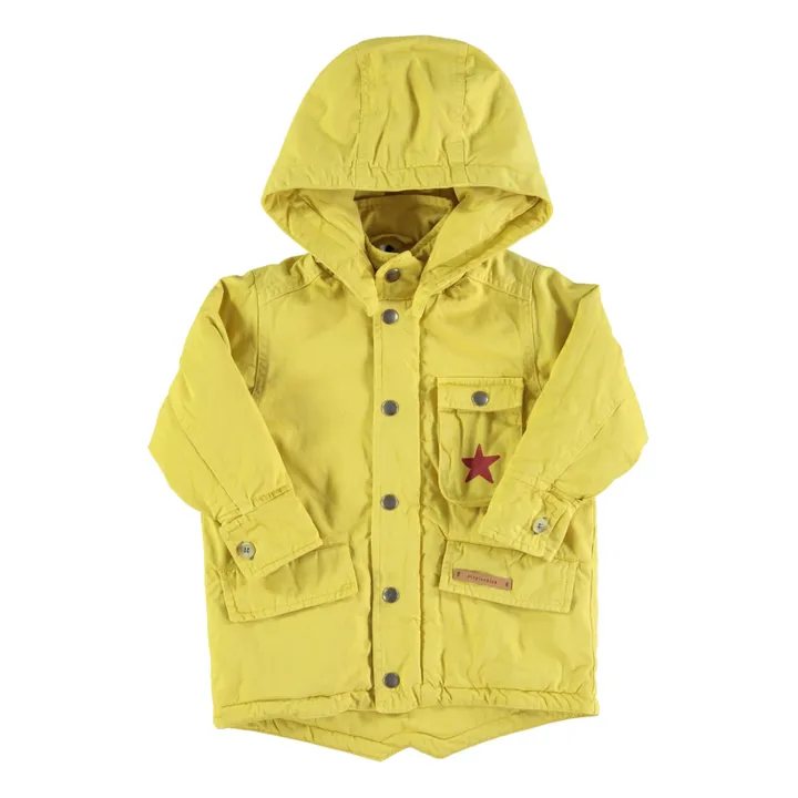 Parka Capuche Détachable | Jaune- Image produit n°0