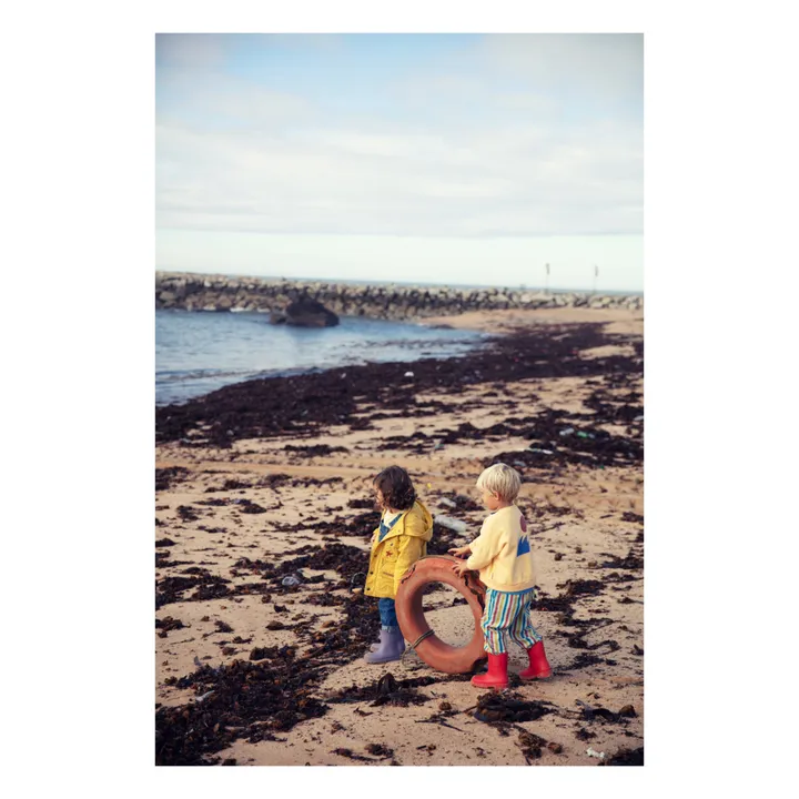 Parka Capuche Détachable | Jaune- Image produit n°7