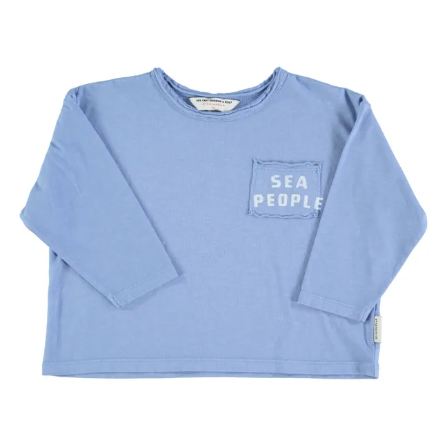 T-shirt Sea People | Blu