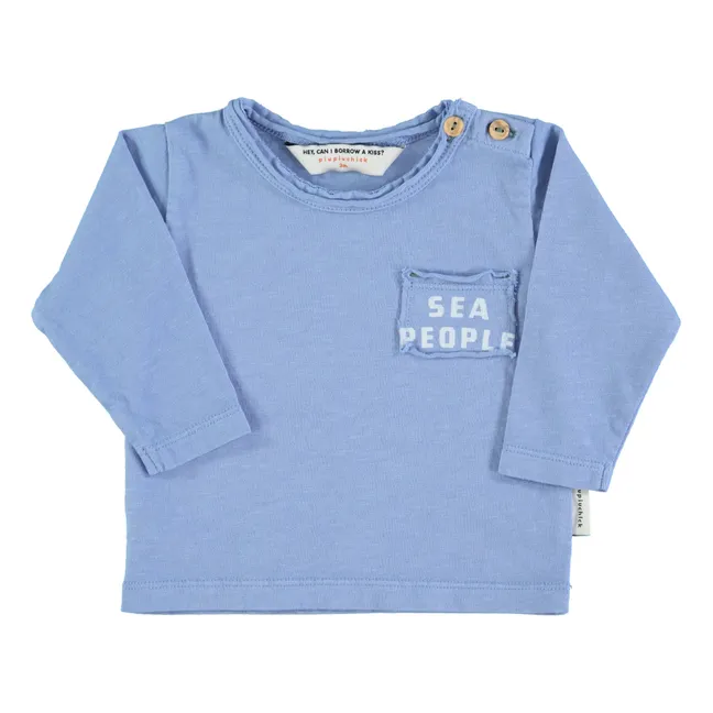 Sea People T-Shirt | Blau