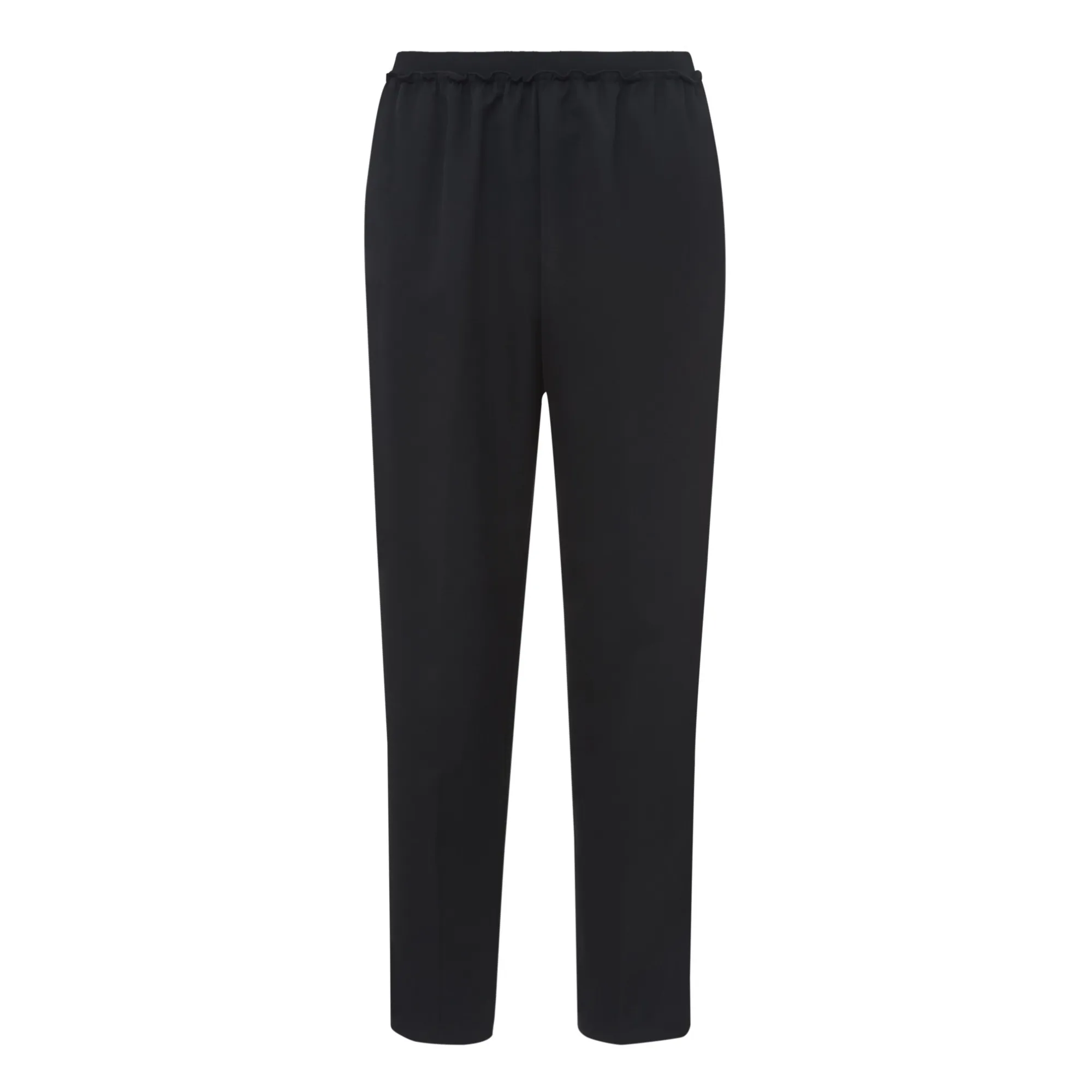 Pomandère Black Elasticated Wool Pants
