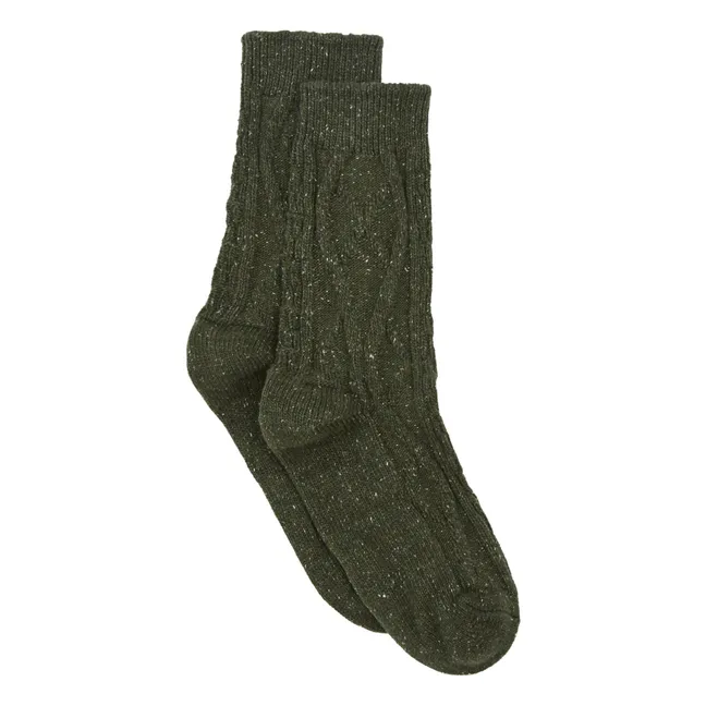 Wool socks | Green