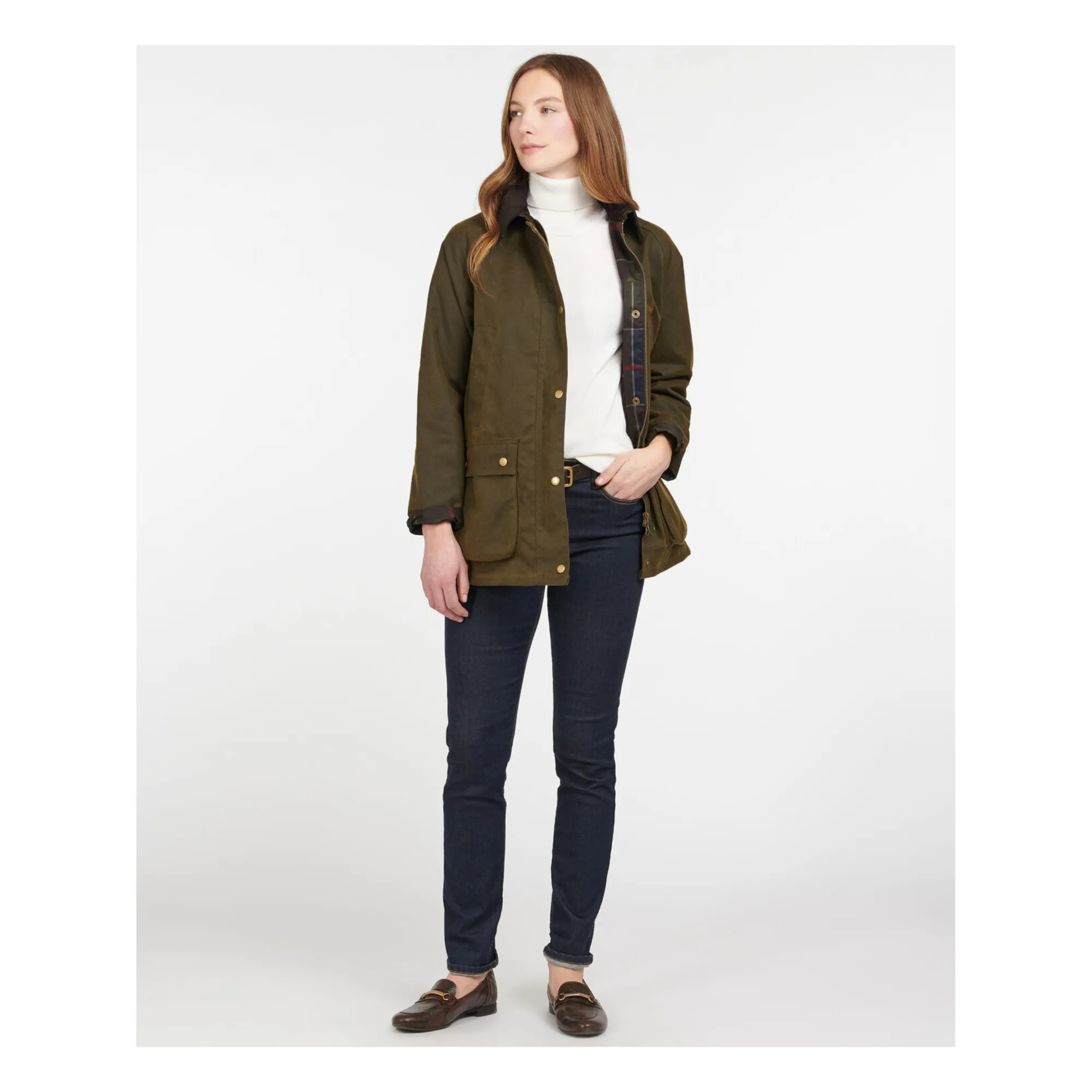 Barbour Wachsjacke Acorn Khaki Smallable