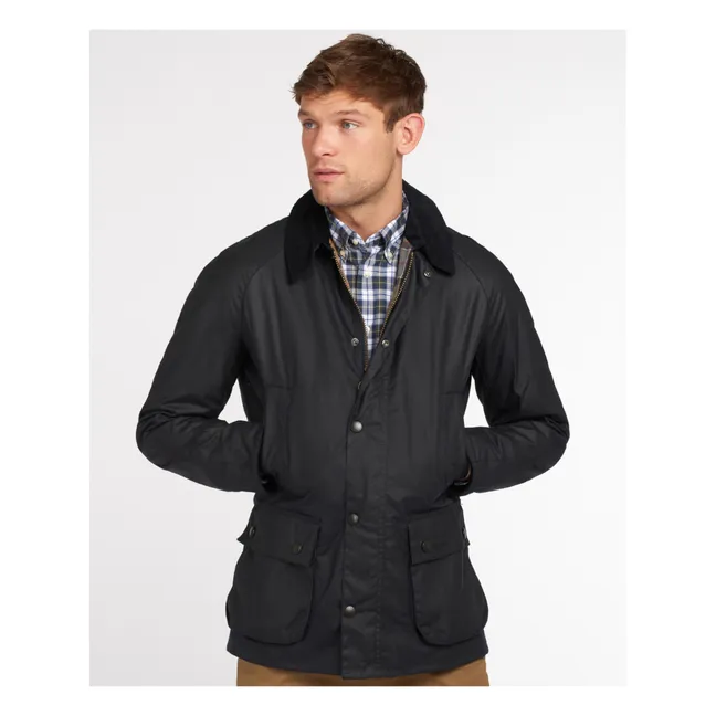 Ashby Wax jacket | Navy blue