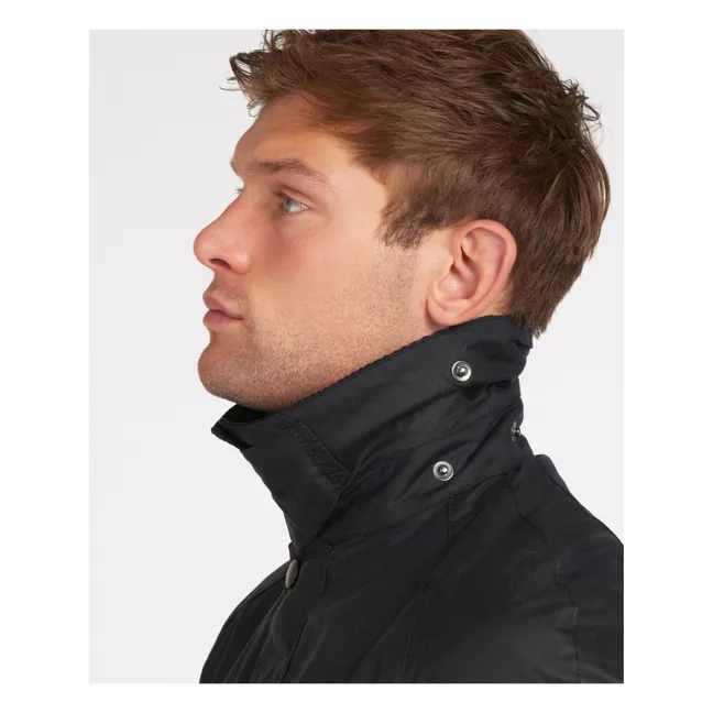 Ashby Wax jacket | Navy blue