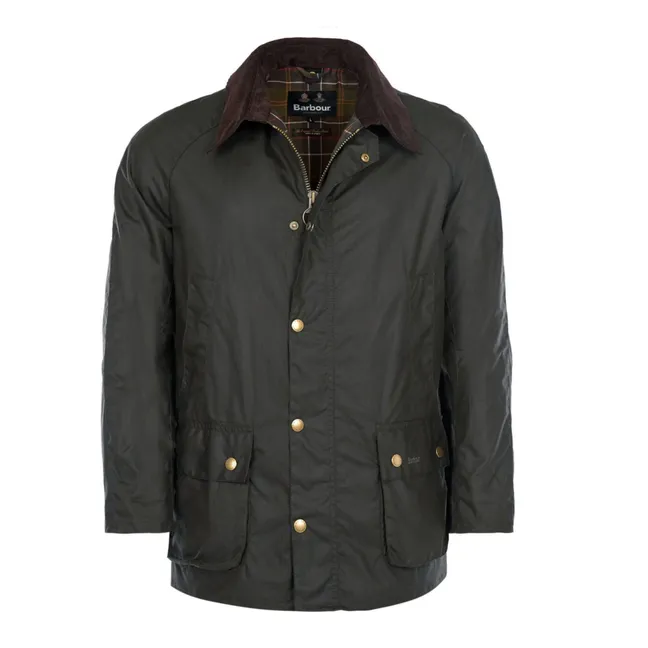 Ashby Wax Jacke | Grünolive