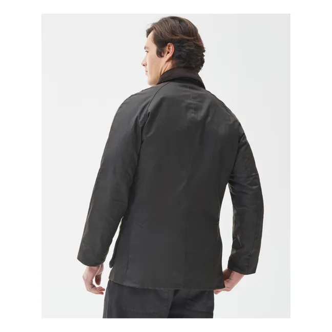Ashby Wax Jacke | Grünolive