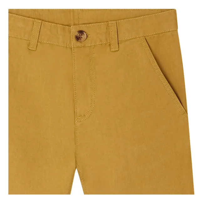 Darcy Linen Pants | Ochre