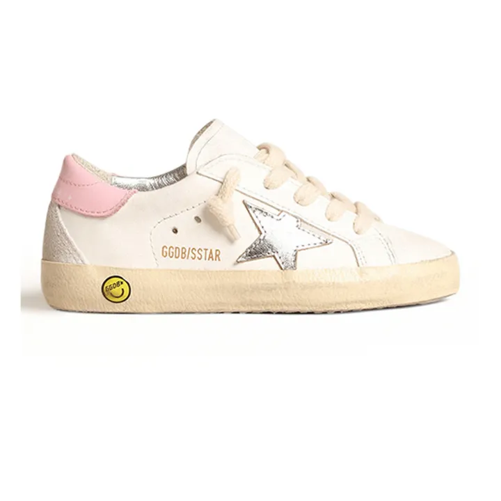Golden Goose Zapatillas con cordones Super-Star Rosa Smallable