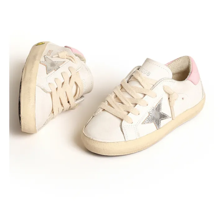 Super-Star Lace-up Sneakers | Pink- Product image n°1