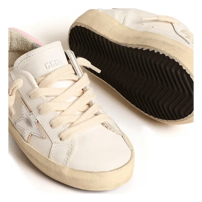 Super-Star Lace-up Sneakers | Pink