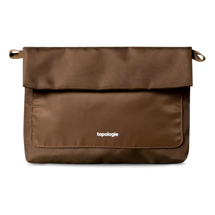 topologie wares bags musette、8.0mストラップ Topologie | Musette Medium 'Topologie Red Tech Sateen