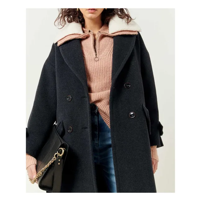 Manteau Mia Laine | Carbone